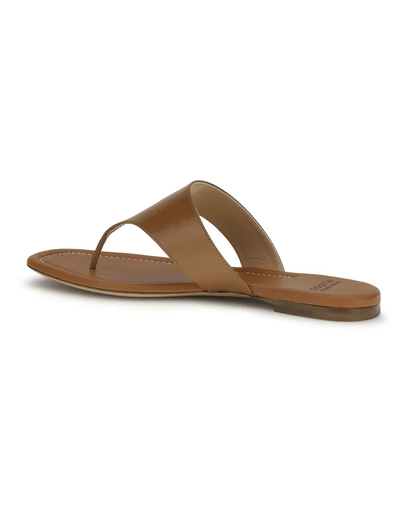 Francesco Russo Women's Sandals Calf Leather Beige Beige