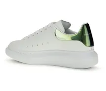Calf Leather Platform Sneaker — White