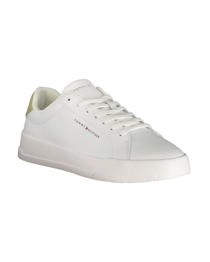 Tommy Hilfiger Polyurethane Sneaker — White White