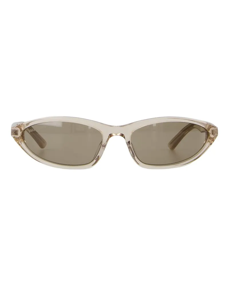 Balenciaga Women's Bb0402s Sunglasses -  Acetate Beige Accessories Beige