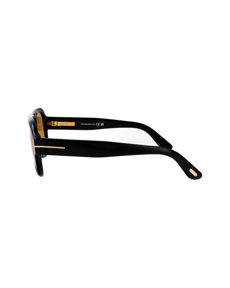 Tom Ford FT1484 Pilot-Frame Sunglasses — Black Black