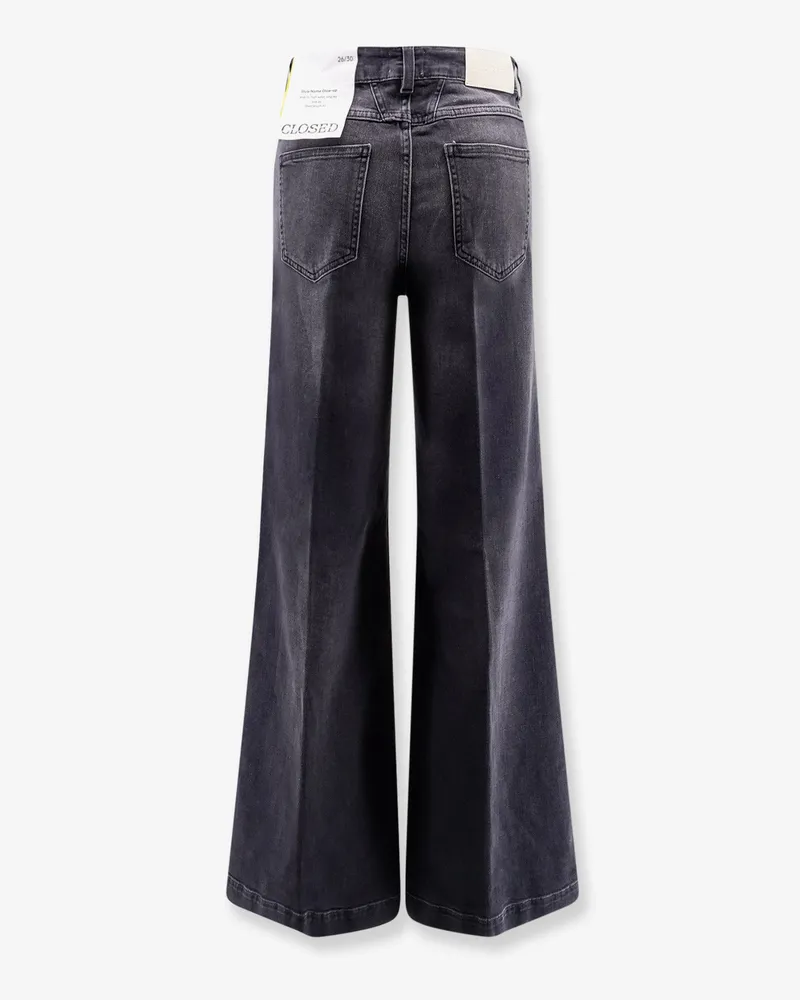 Closed Women's Jeans Glow-Up Wide Fit Grey Regenerated Cotton Gray