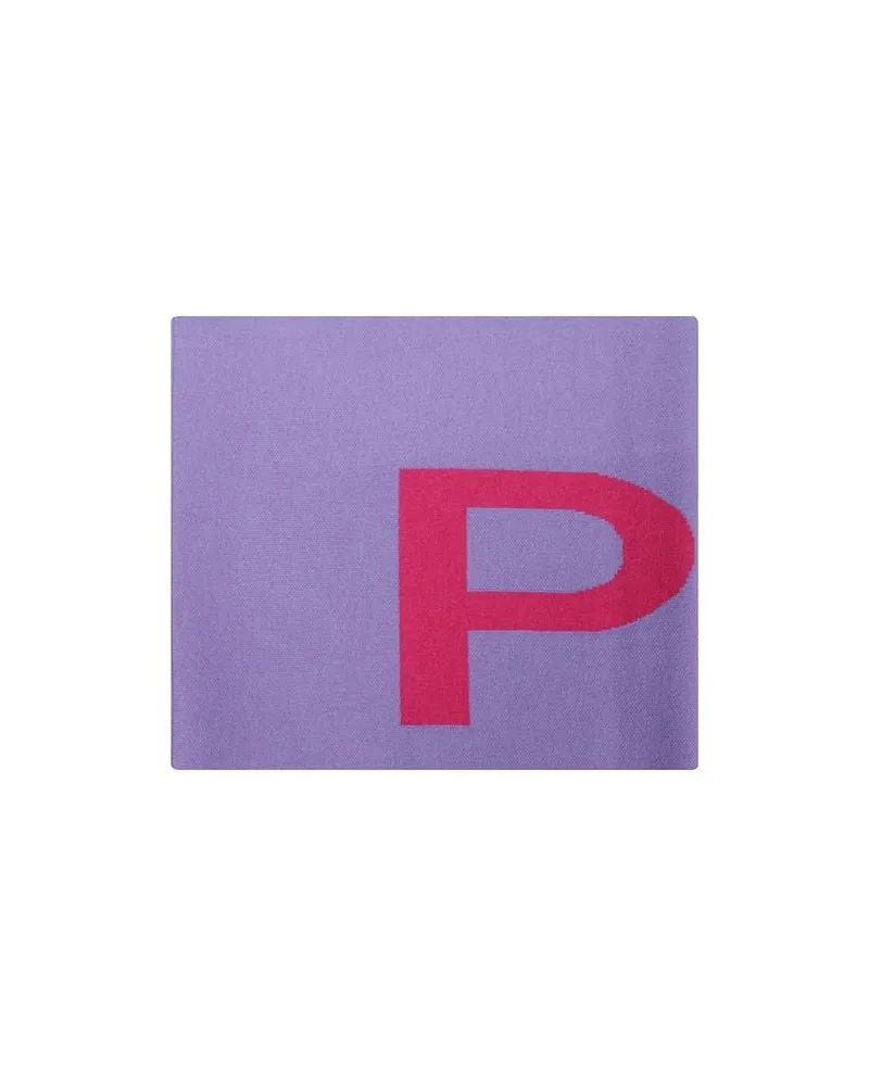 Pinko Women's Scarf Lilla-Red Wool Accessories Cashmere Polyamide Purple