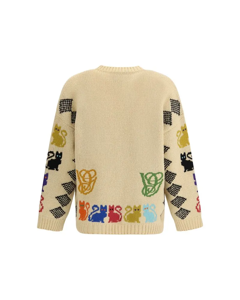 Valentino Garavani Men's Multicolor Wool Cardigan Clothing Multicolor