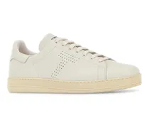 Men's Chalk Leather Warwick Sneakers White