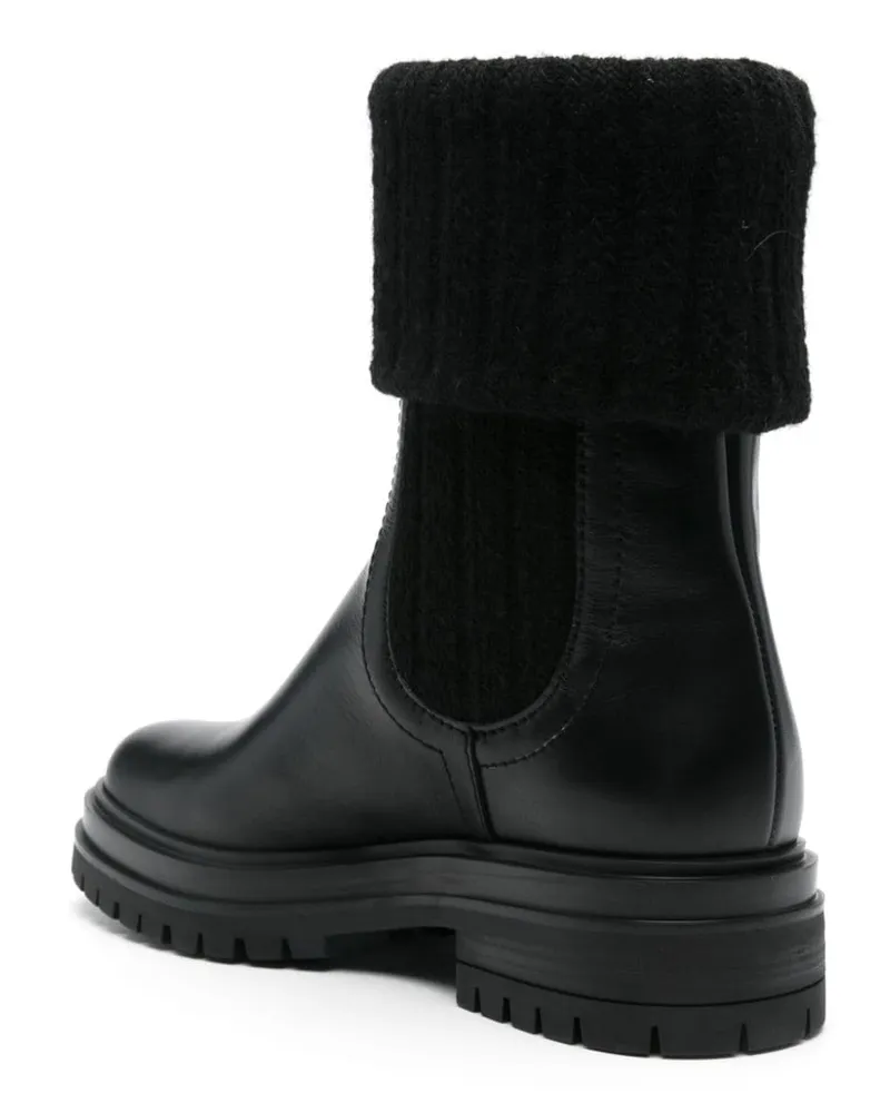 Gianvito Rossi Tenney Boot — Black Black