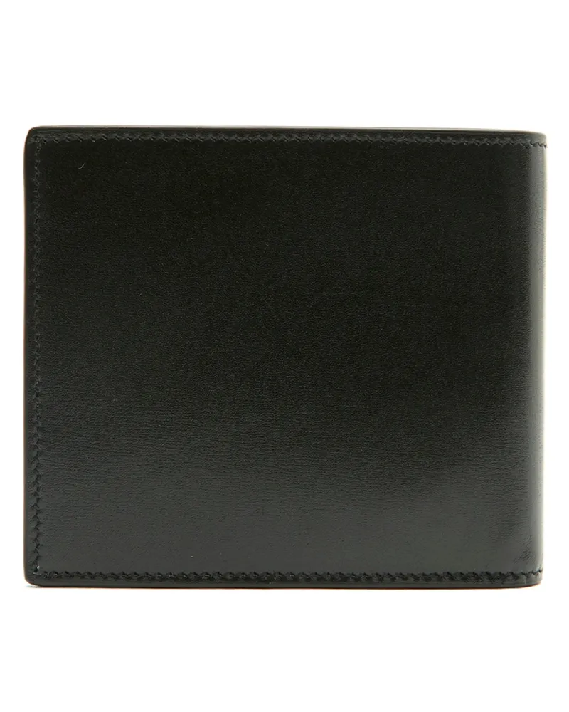 Saint Laurent Men's Black Leather Wallet Black