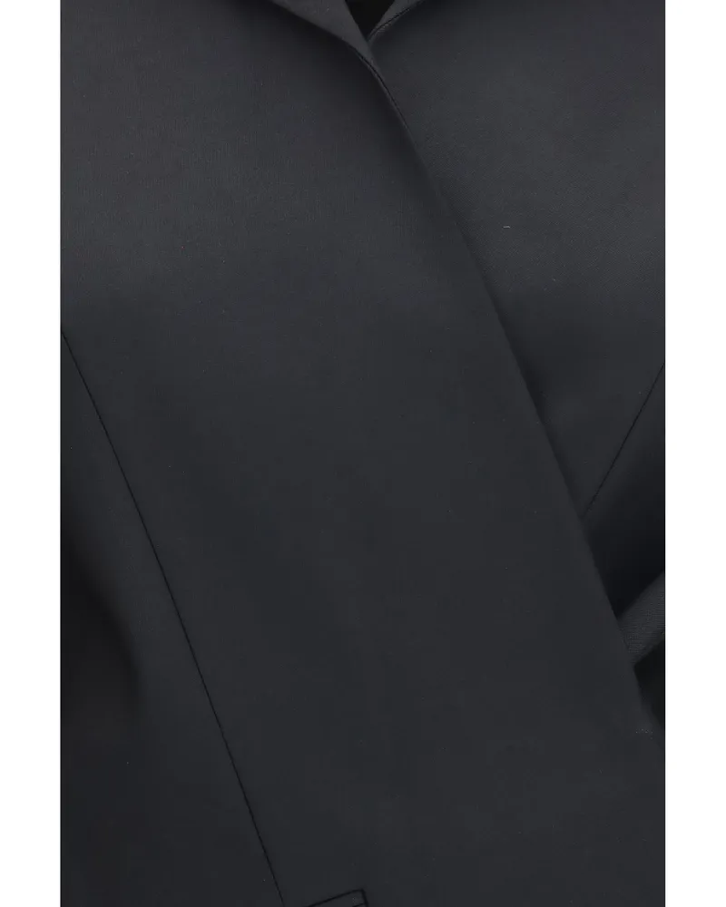 KHAITE Palto Blazer — Black Black