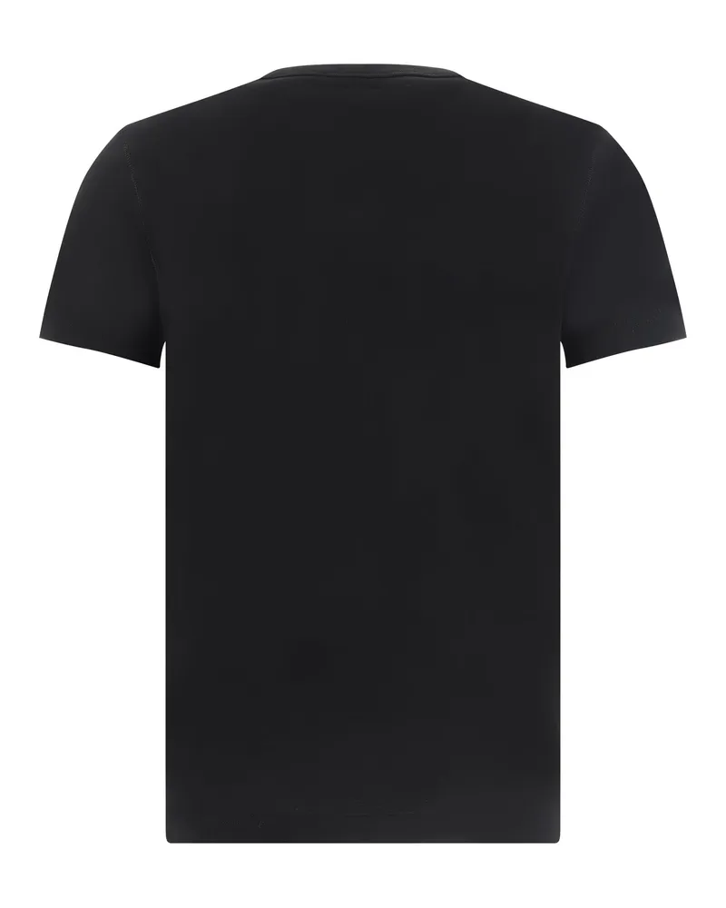 Dolce & Gabbana Men's Cotton T-Shirt With Logo Nero T-Shirts And Polos Black