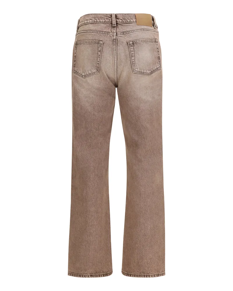 Our Legacy Men's Carlson Cut Clay Breeze Wash Jeans Cotton; Recycled Cotton Brown
