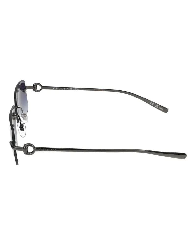 Gucci Men's Sunglasses  Gg1703s 006 Ruthenium B 17-140 Metal Ruthenium