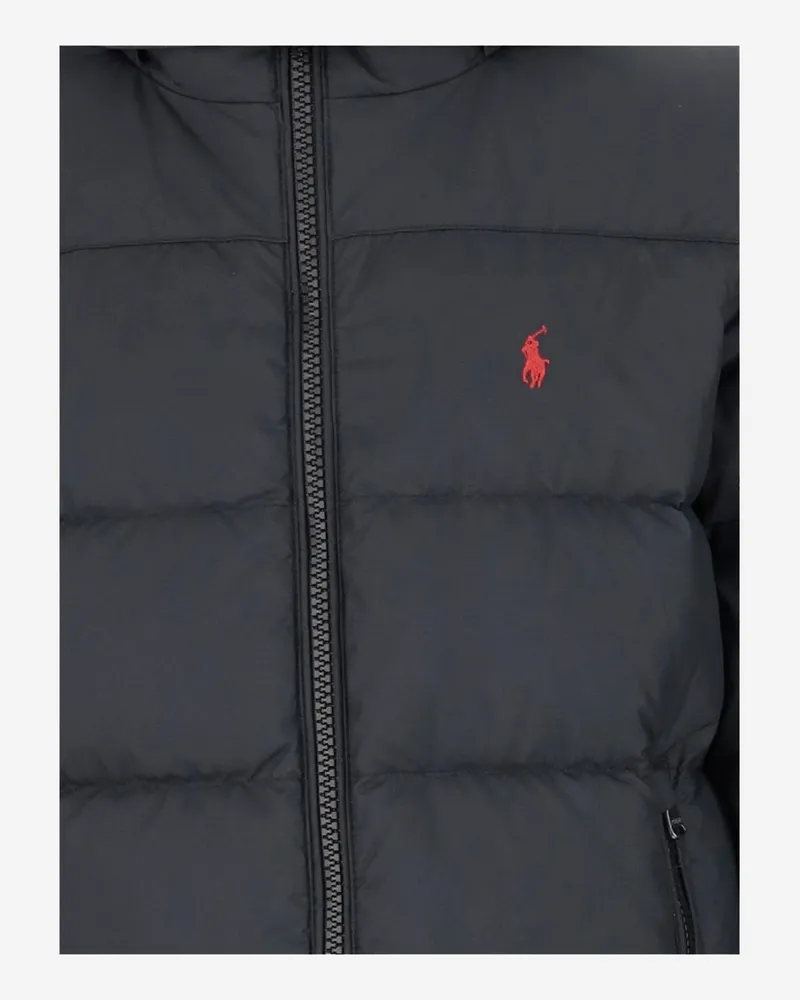 Ralph Lauren Kids' Down Jacket Black Polyester Black