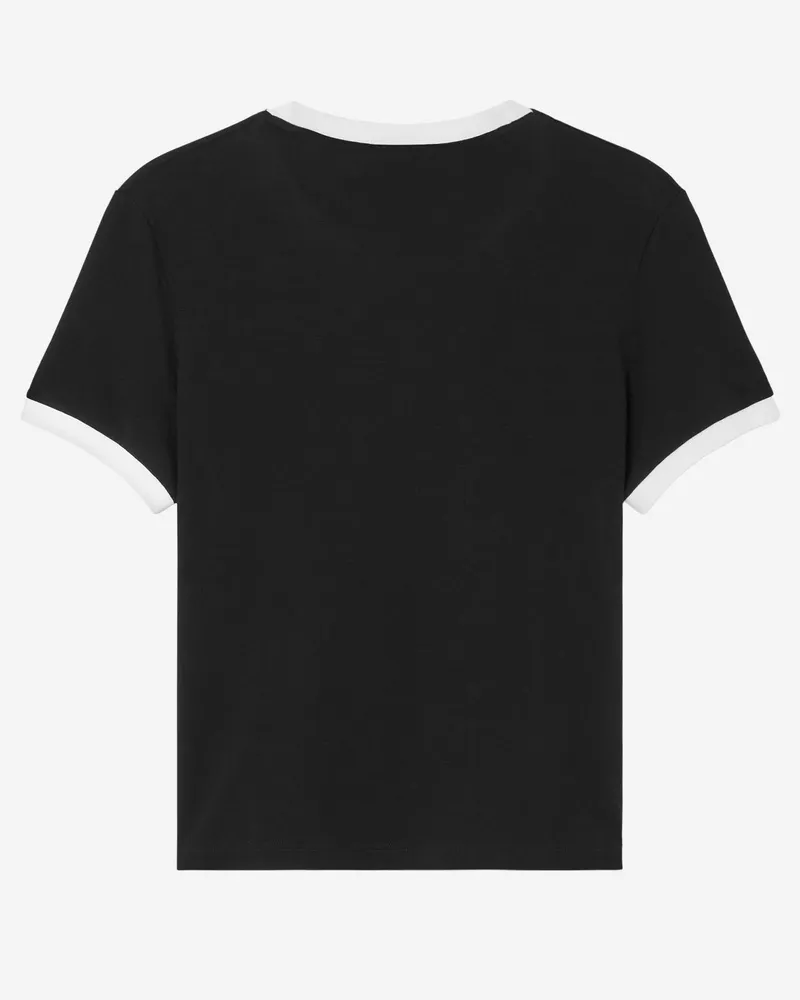 Versace Women's Stretch Viscose T-Shirt Black T-Shirts & Jerseys Black