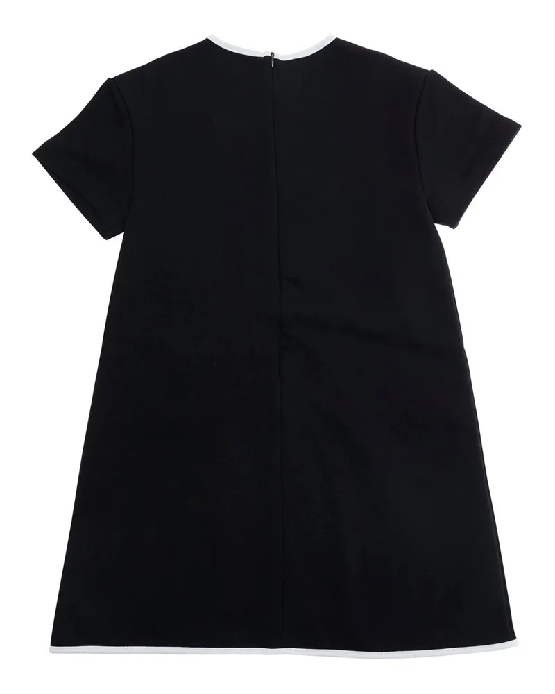 Marni Girls Dress Black Cotton Black