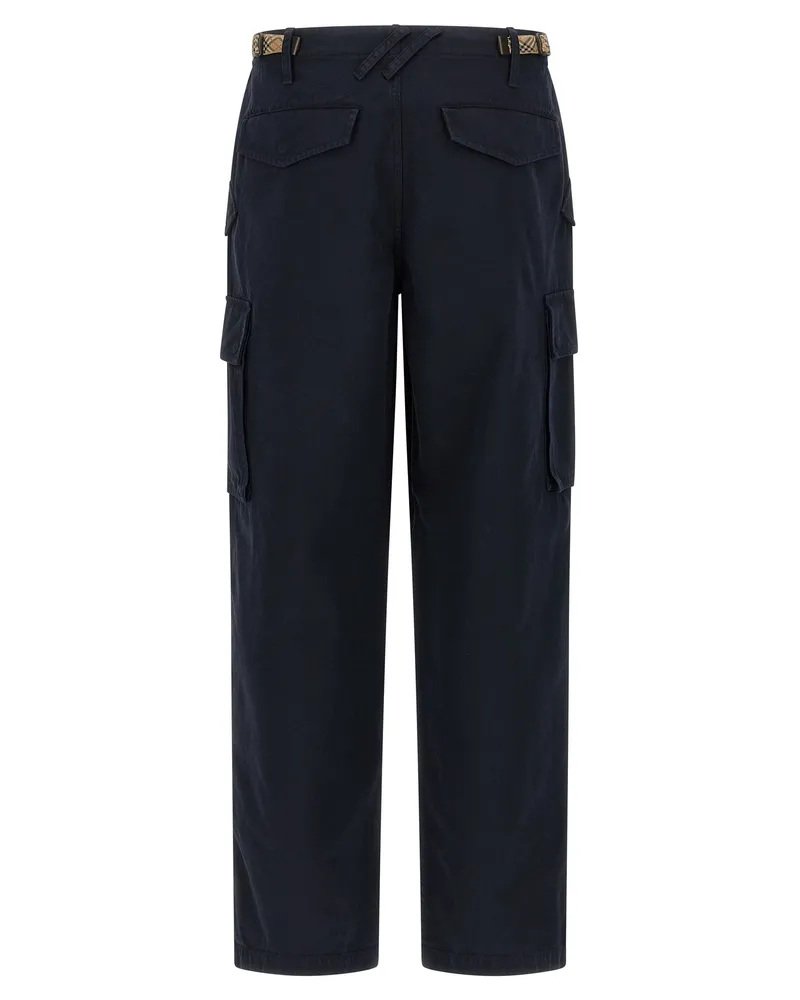 Burberry Cyrus Cargo Pants — Navy Navy