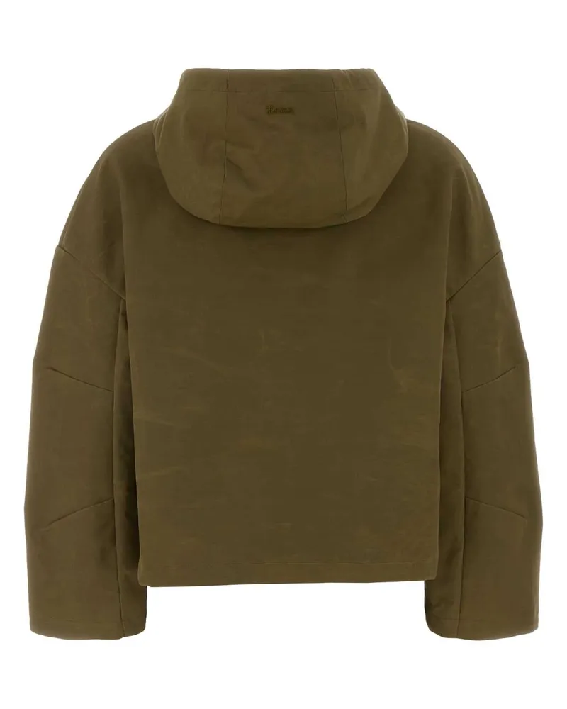 Herno Women's Cotton Blend Jacket Green Nylon Green