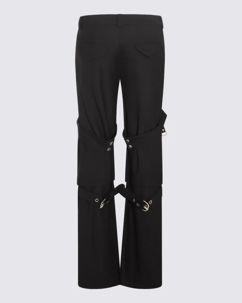 OFF-WHITE Women's Trousers Black _pl Wv Ea Black