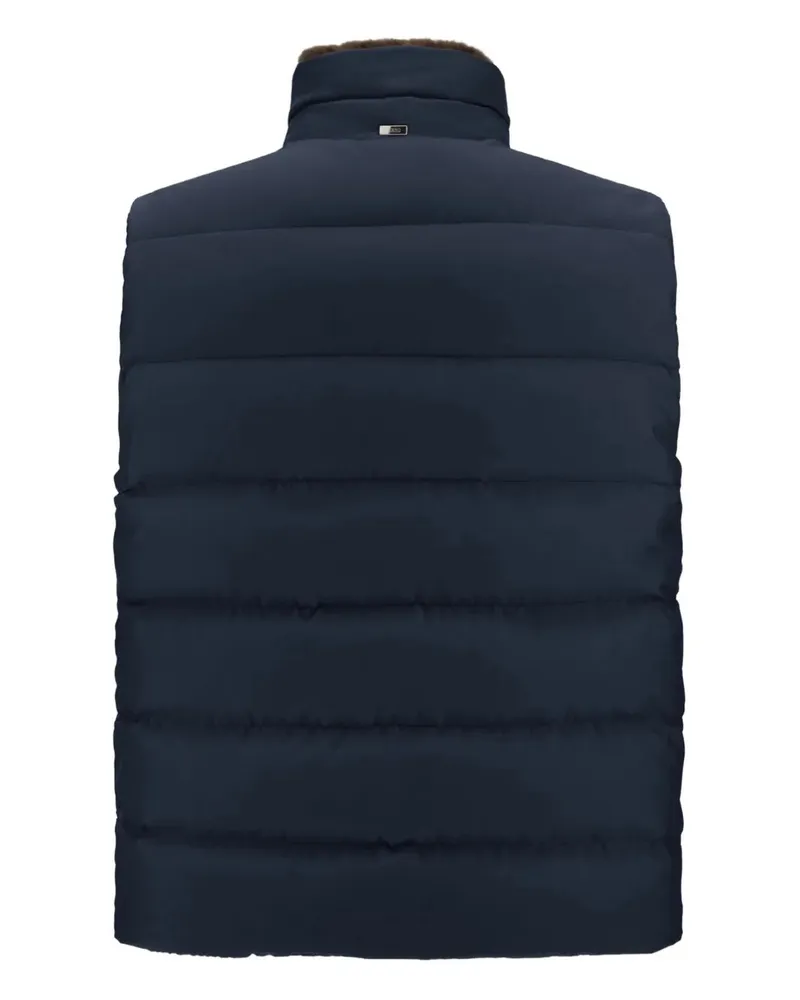 Herno Women's Padded Gilet Aw25 M Navy