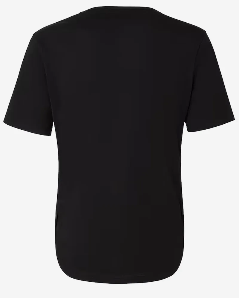 Fendi Women's T-Shirt Printed Black Cotton T-Shirts & Jerseys Black
