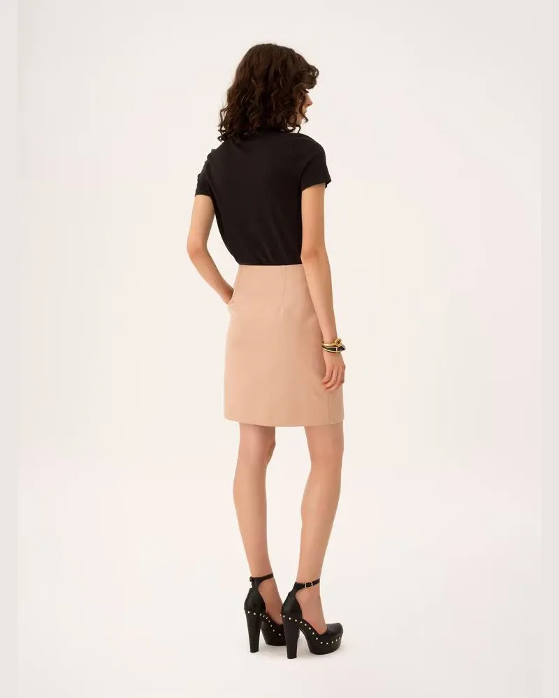 Chloé Flamingo-Embroidered T-Shirt — Black Black