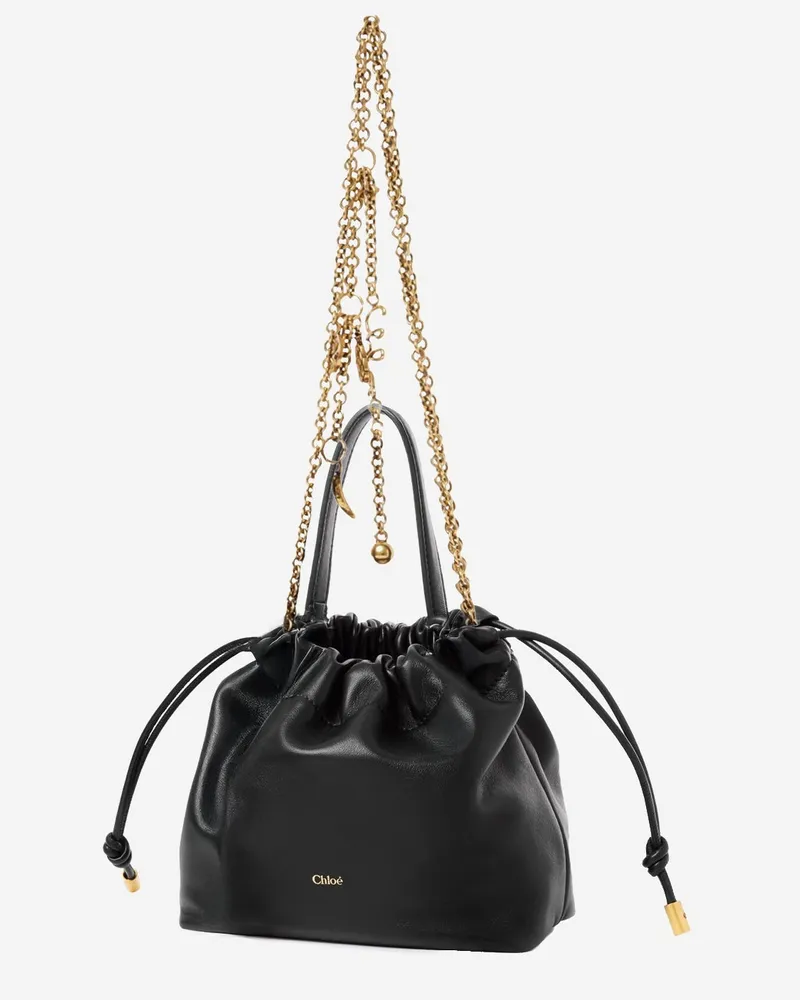 Chloé Women's Mini Leather Shoulder Bag Black Black