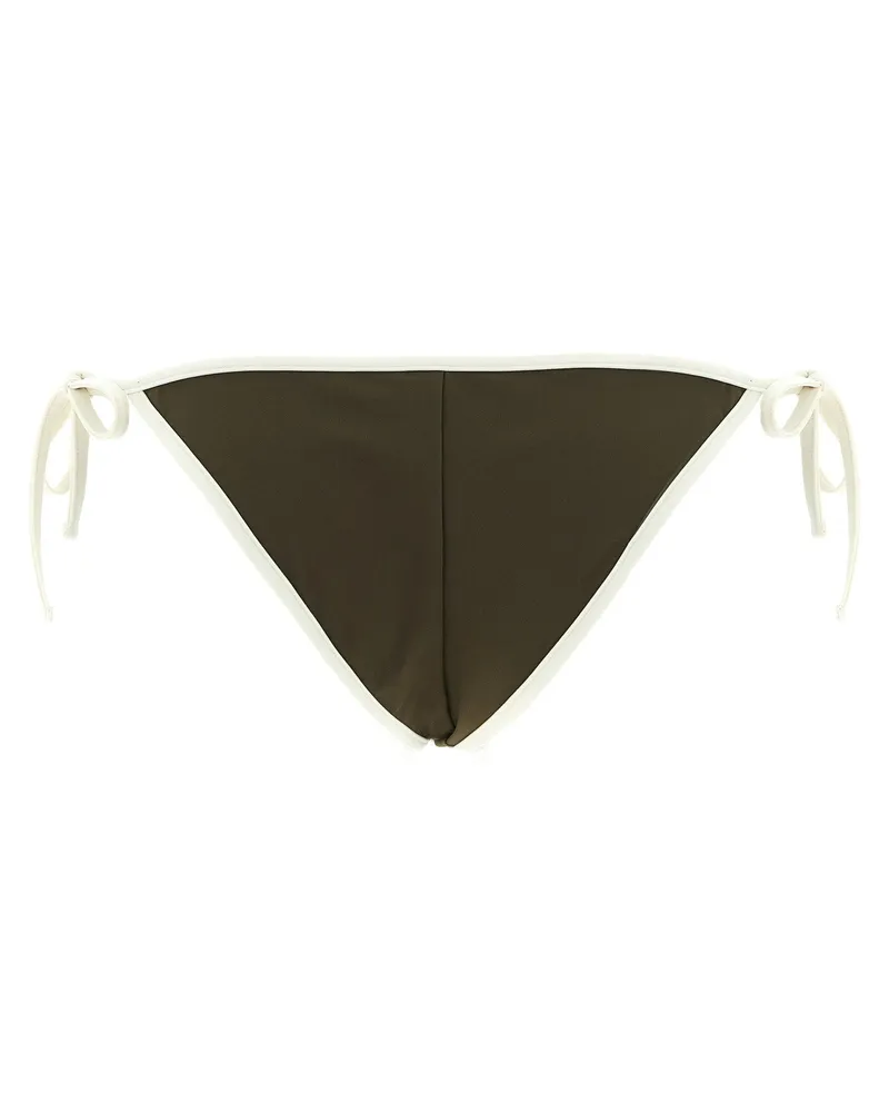 Brunello Cucinelli Techno Jersey Bikini Briefs — Brown Brown