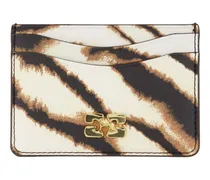 Bou Zebra Card Case — Ivory