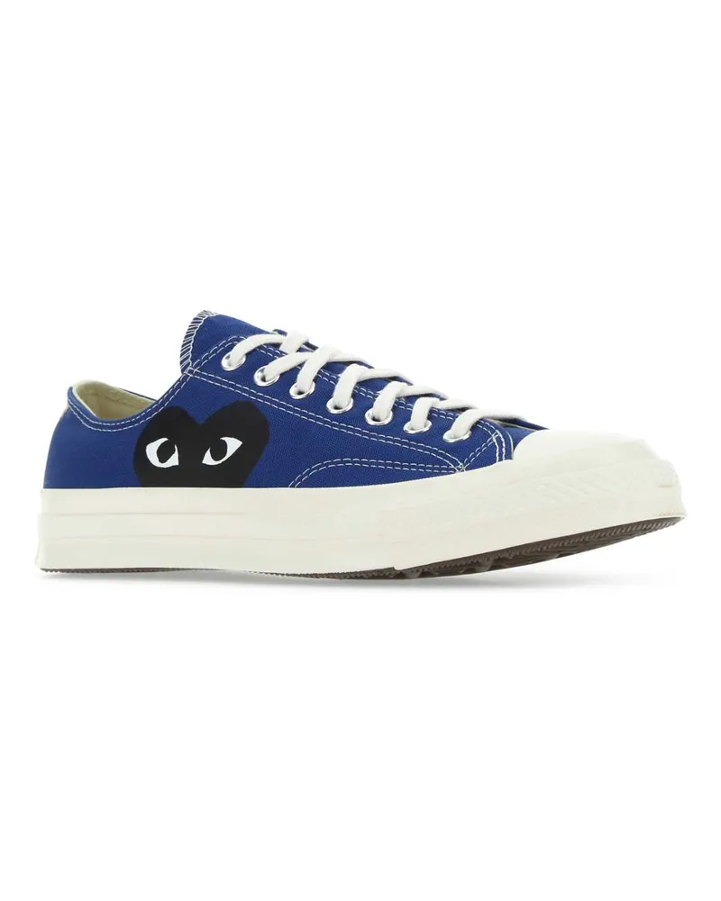 Comme des Garçons Unisex Blue Canvas Comme Des Garã§ons X Converse Sneakers Blue