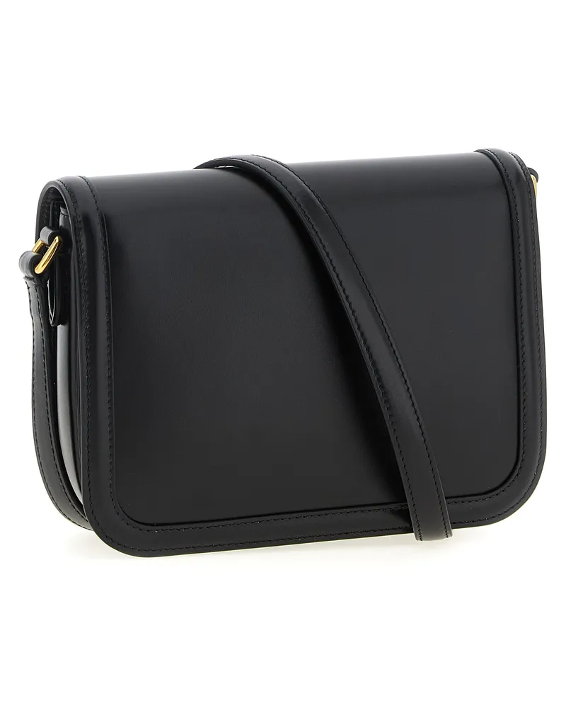 Valentino Garavani Women's Black Calfskin Crossbody Bag Black