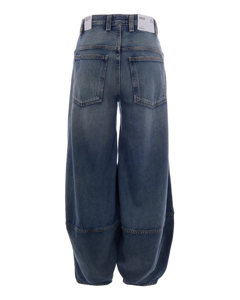 AGOLDE Women's Jeans Lantern Avnu Regenerative Cotton Blue