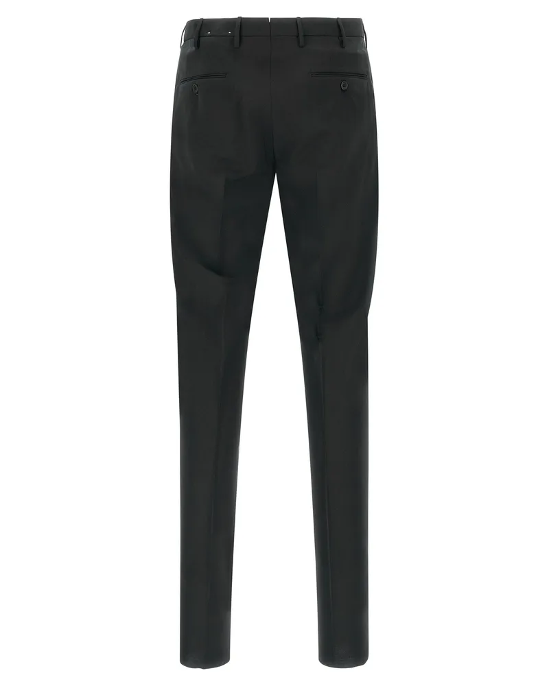 Incotex Modello 35 Trousers — Black Black