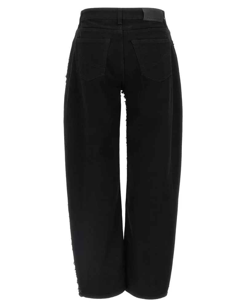 Stella McCartney Bouclé Jeans — Black Black