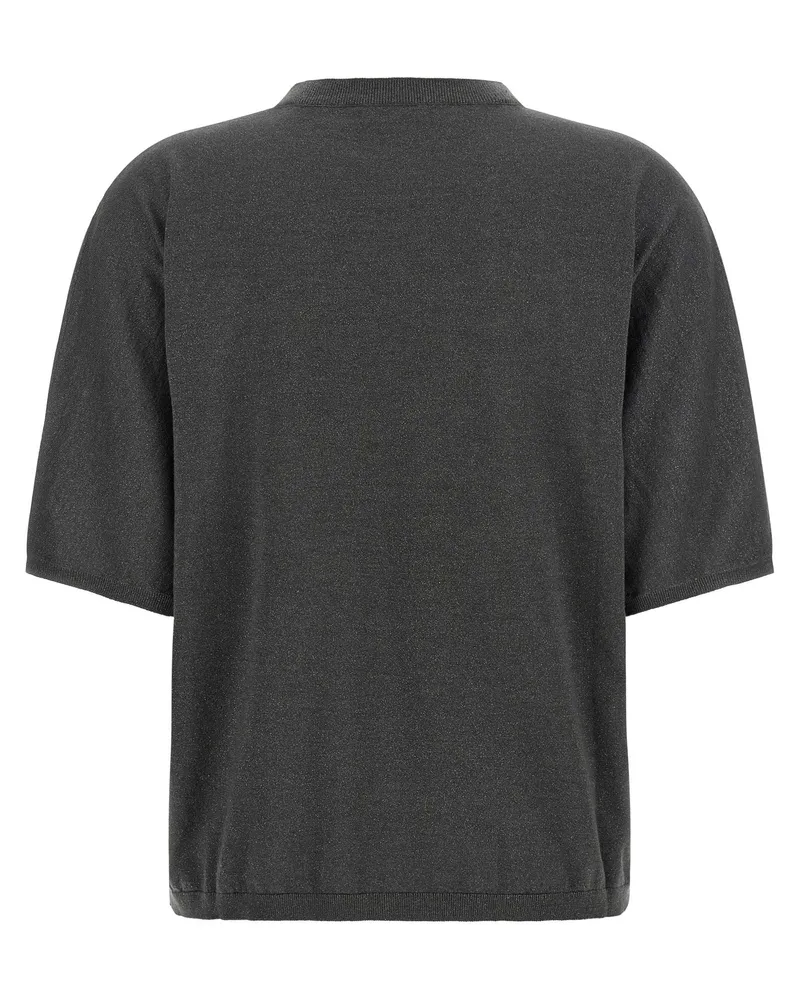Brunello Cucinelli Women's Gray Cashmere Cardigan Clothing Gray
