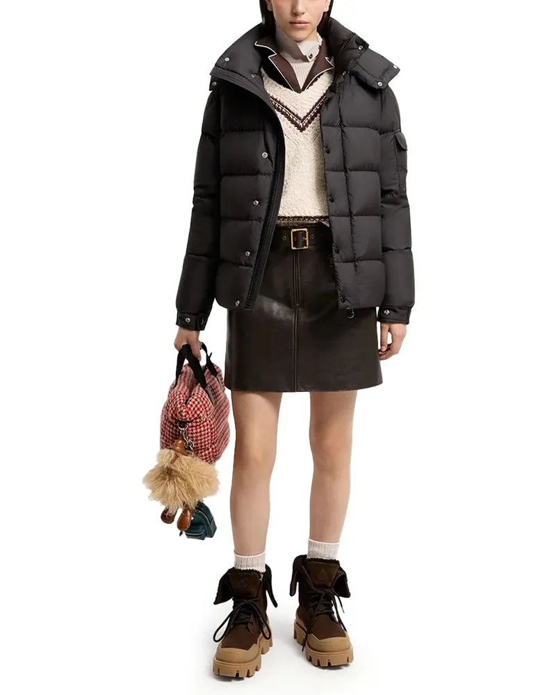 Moncler Maya Down Jacket — Black Black
