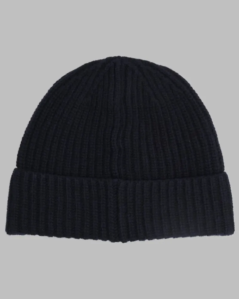 Stone Island L2S15N100012_S00B4V0020 Virgin Wool Beanie — Blue Blue