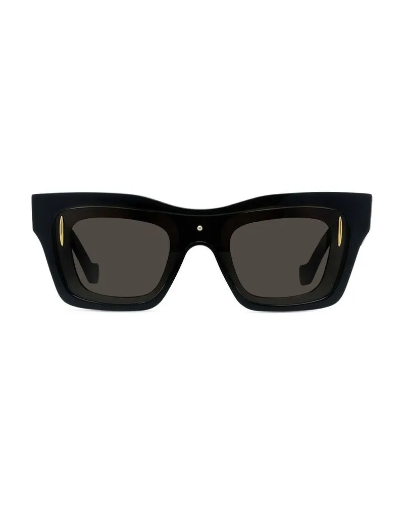 Loewe Men's Sunglasses Black Front Acetate Black
