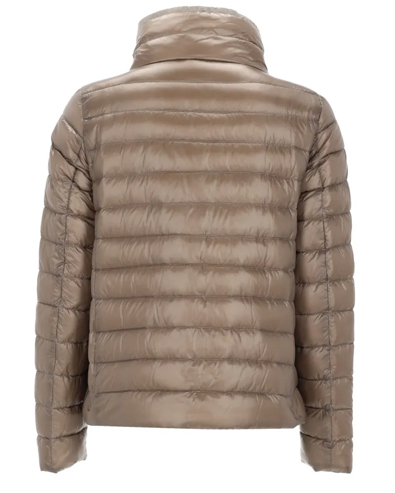 Herno Reversible Goose Feather Down Jacket — Dove Dove