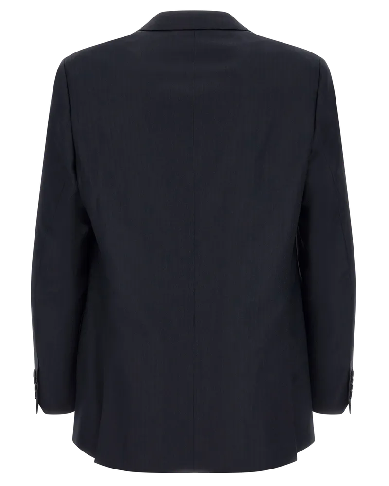 Brioni Men's Blue Wool Two-Piece Suit Blue