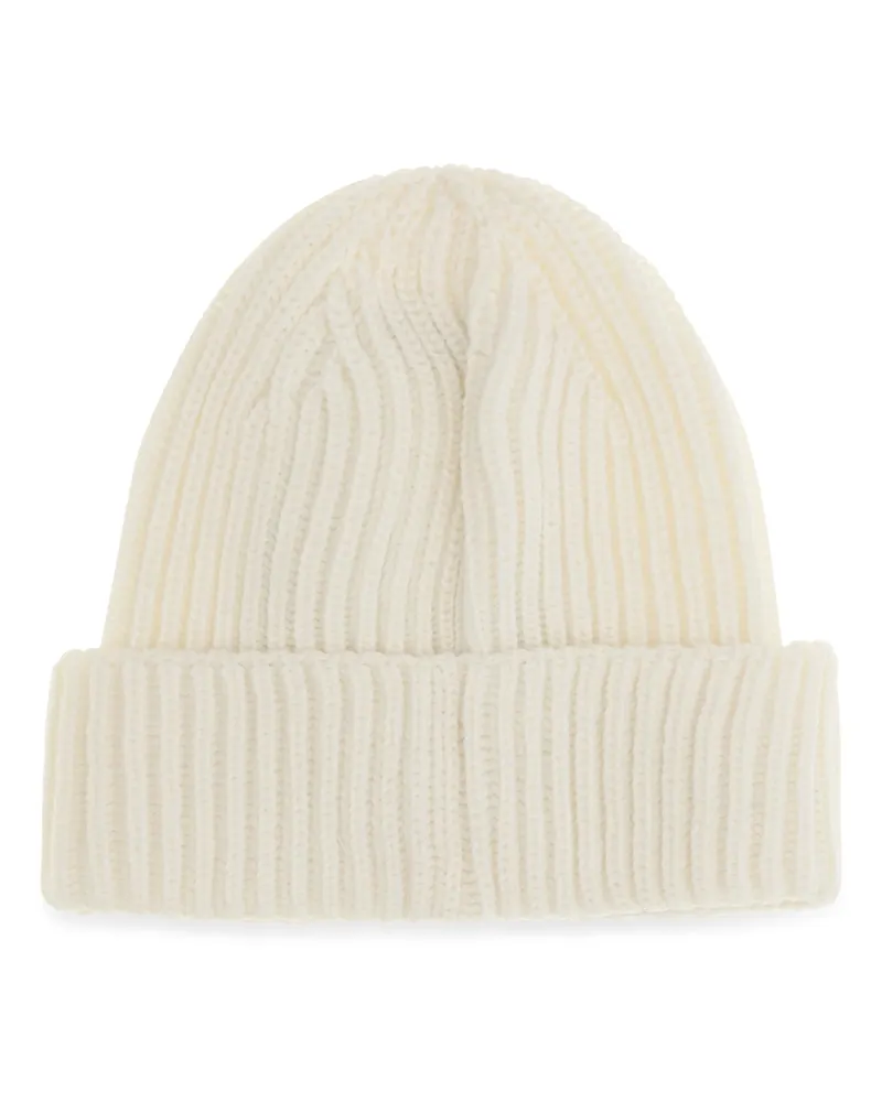 C.P. Company RFCMAC742A005509A Beanie — White White