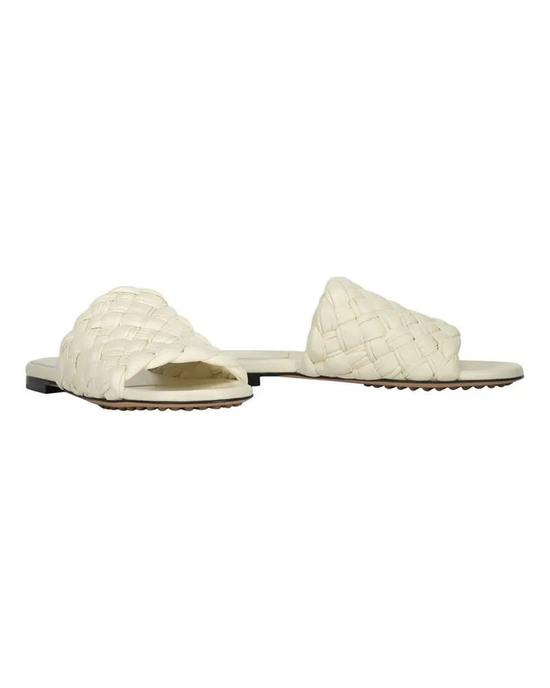 Bottega Veneta Women's White Lamb Leather Mules White