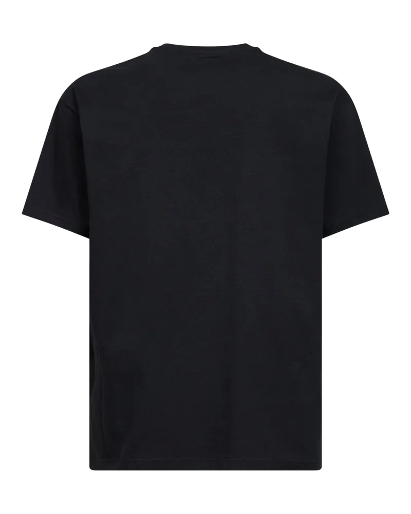 Givenchy Embroidered Logo T-Shirt — Black Black