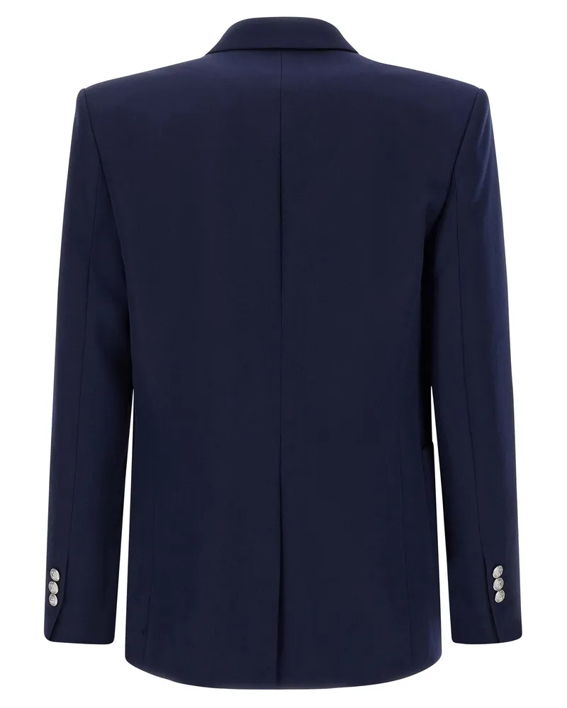 Balmain Blazer — Navy Navy