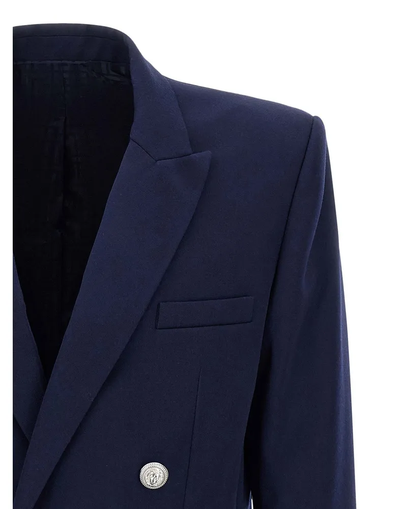 Balmain Blazer — Navy Navy