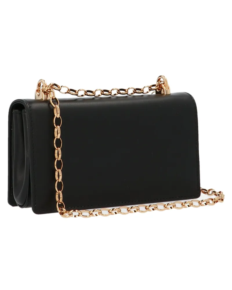 Dolce & Gabbana Women's Black Calfskin Crossbody Bag Black