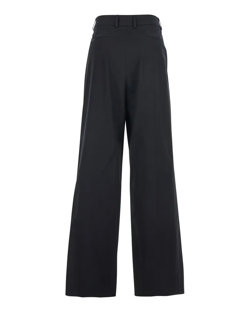 PT TORINO Women's Trousers Frankie Black Cotton Black