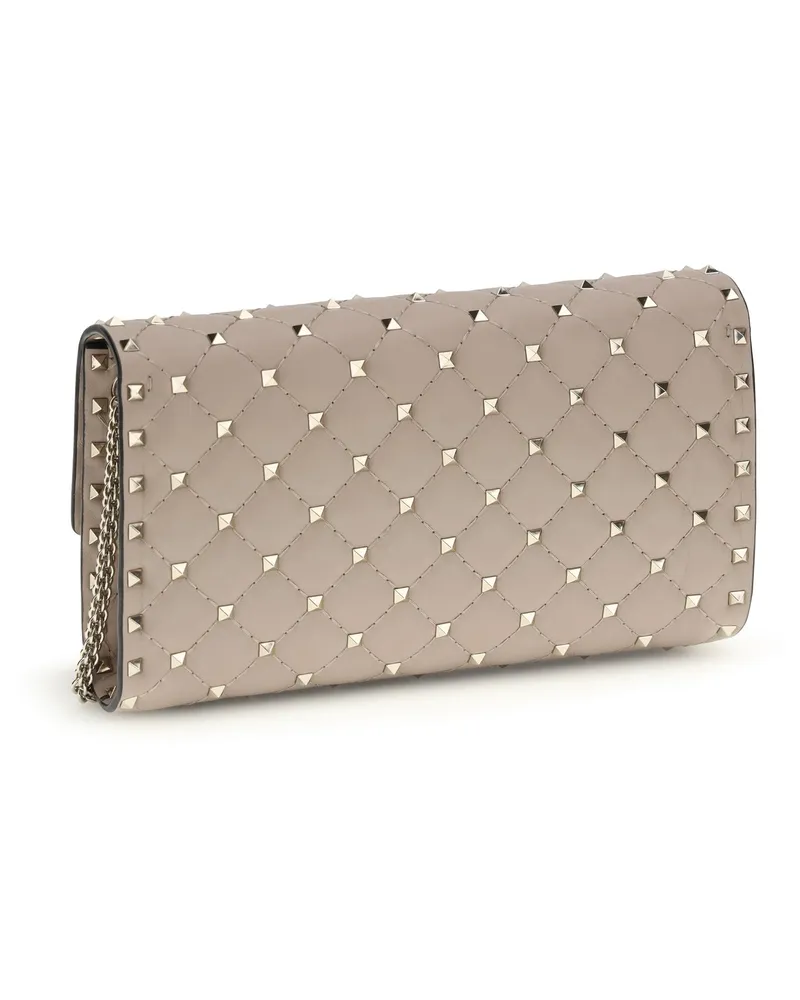 Valentino Garavani Women's Shoulder Bag Rockstud Spike Nappa Powder Pink Pink