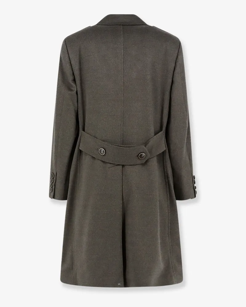 Brunello Cucinelli Men's Coat Virgin Wool Grey Gray