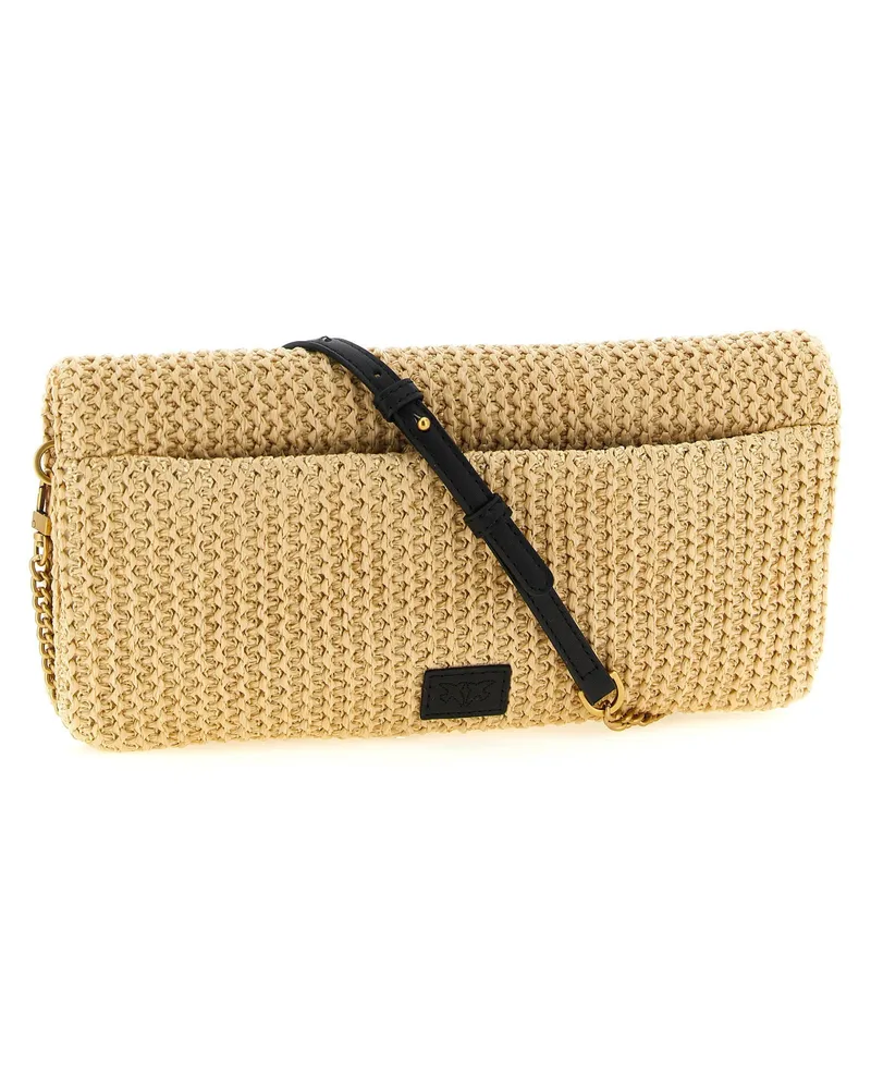 Pinko Love Clutch — Natural Natural