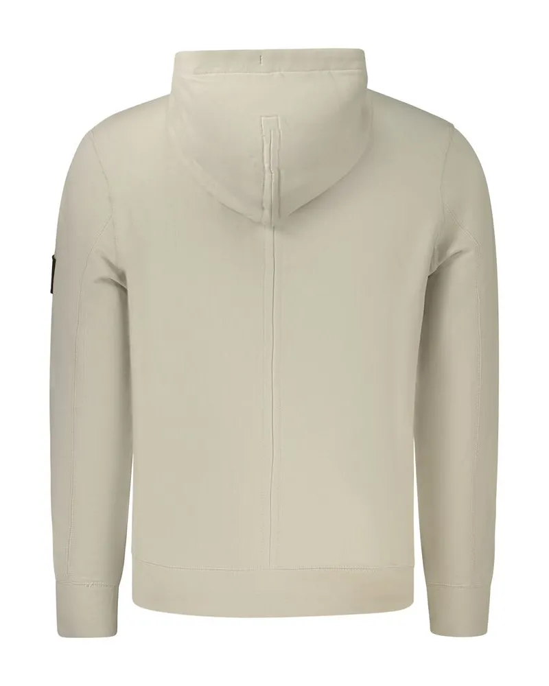 Calvin Klein Cotton-Blend Hoodie — Gray Gray