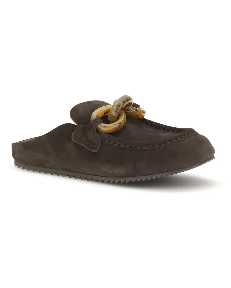 Pedro Garcia Women's Bilma Mules Brown Castoro-Tortoise Sandal Brown